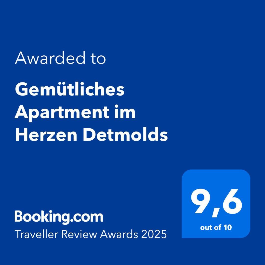 Gemuetliches Apartment Im Herzen Detmolds Экстерьер фото